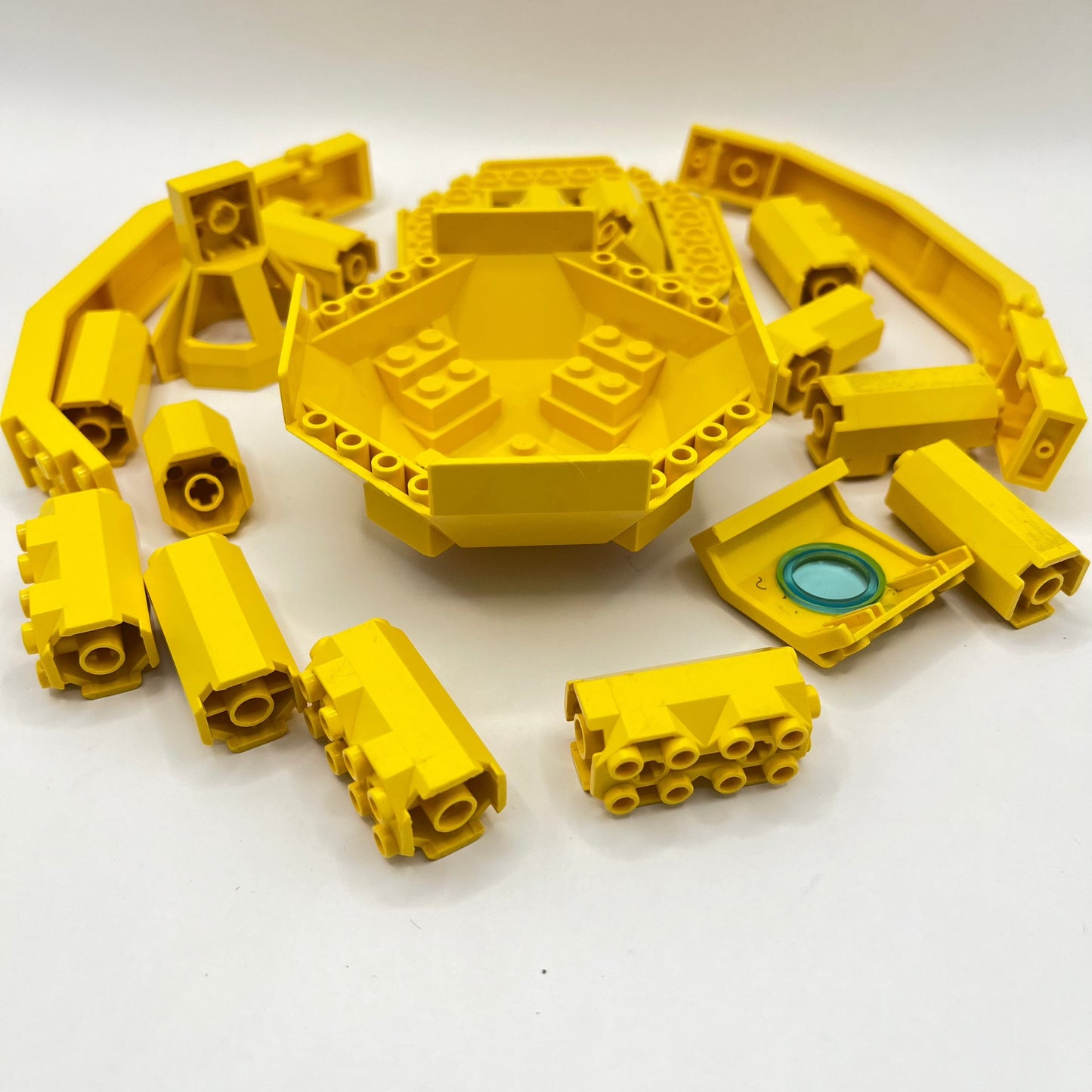 LEGO Yellow, Octagon, Vehicle, Building, Approx. 100g