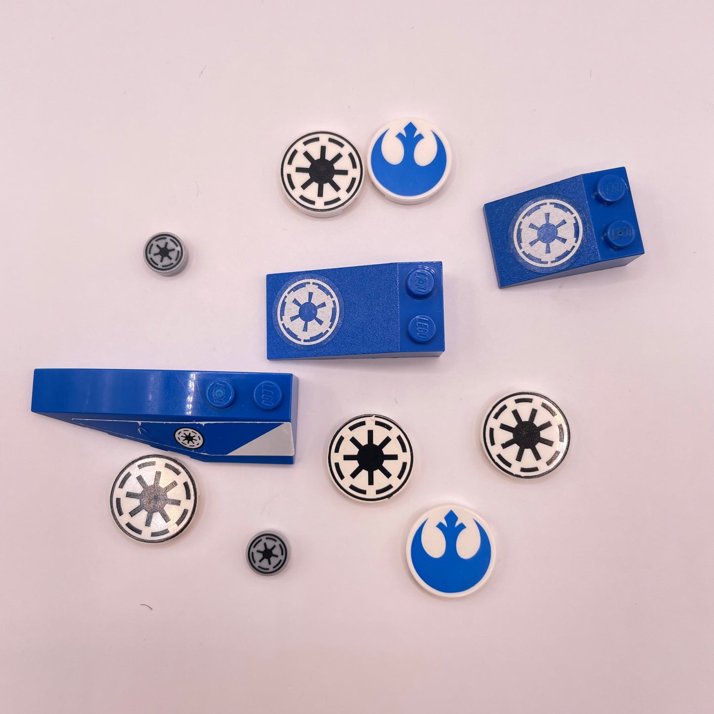 LEGO Prints and Stickers, Star Wars Logos, 12 Pieces