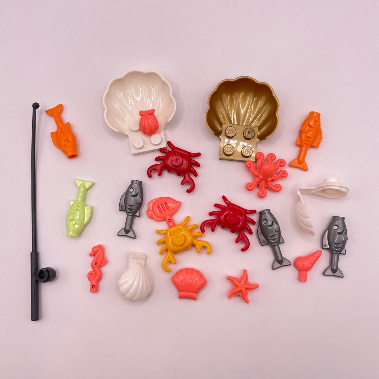 LEGO Fishing Trip, Mixed Ocean Animals, 21 Pieces