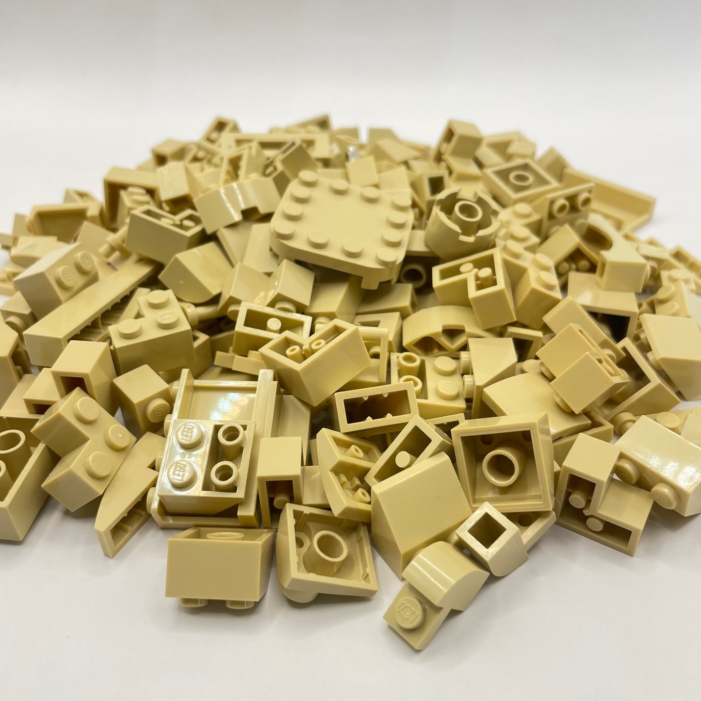 LEGO Mixed Pieces, Tan, Approx. 170g