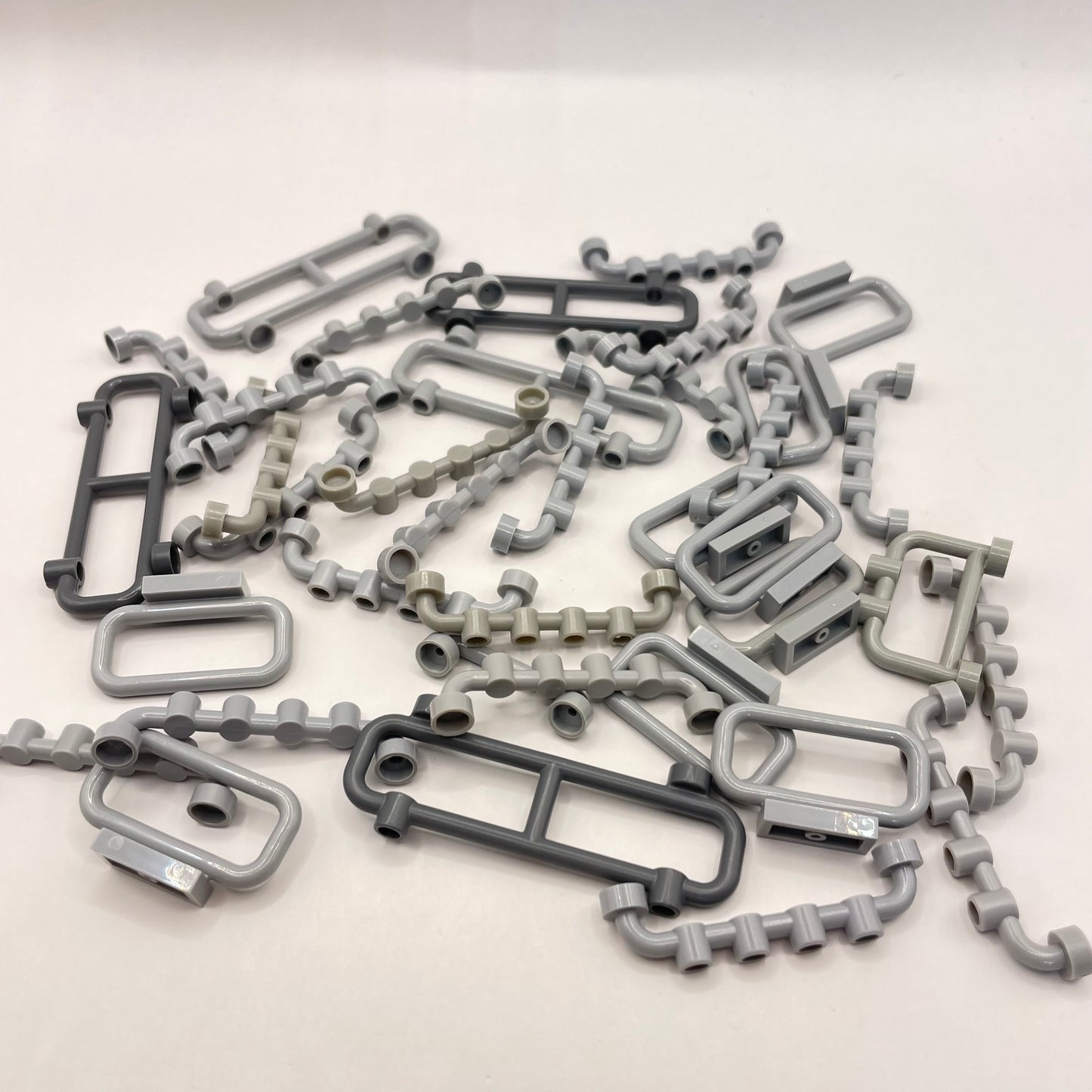 LEGO Fences, Mixed Grey, Building, Approx. 30g