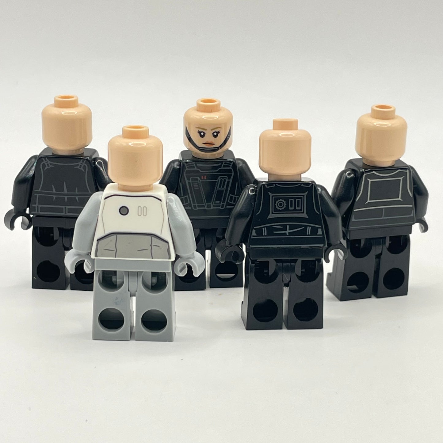 LEGO Mixed Imperials, Star Wars, Minifigure (Pack of 5) Incomplete, no headwear.
