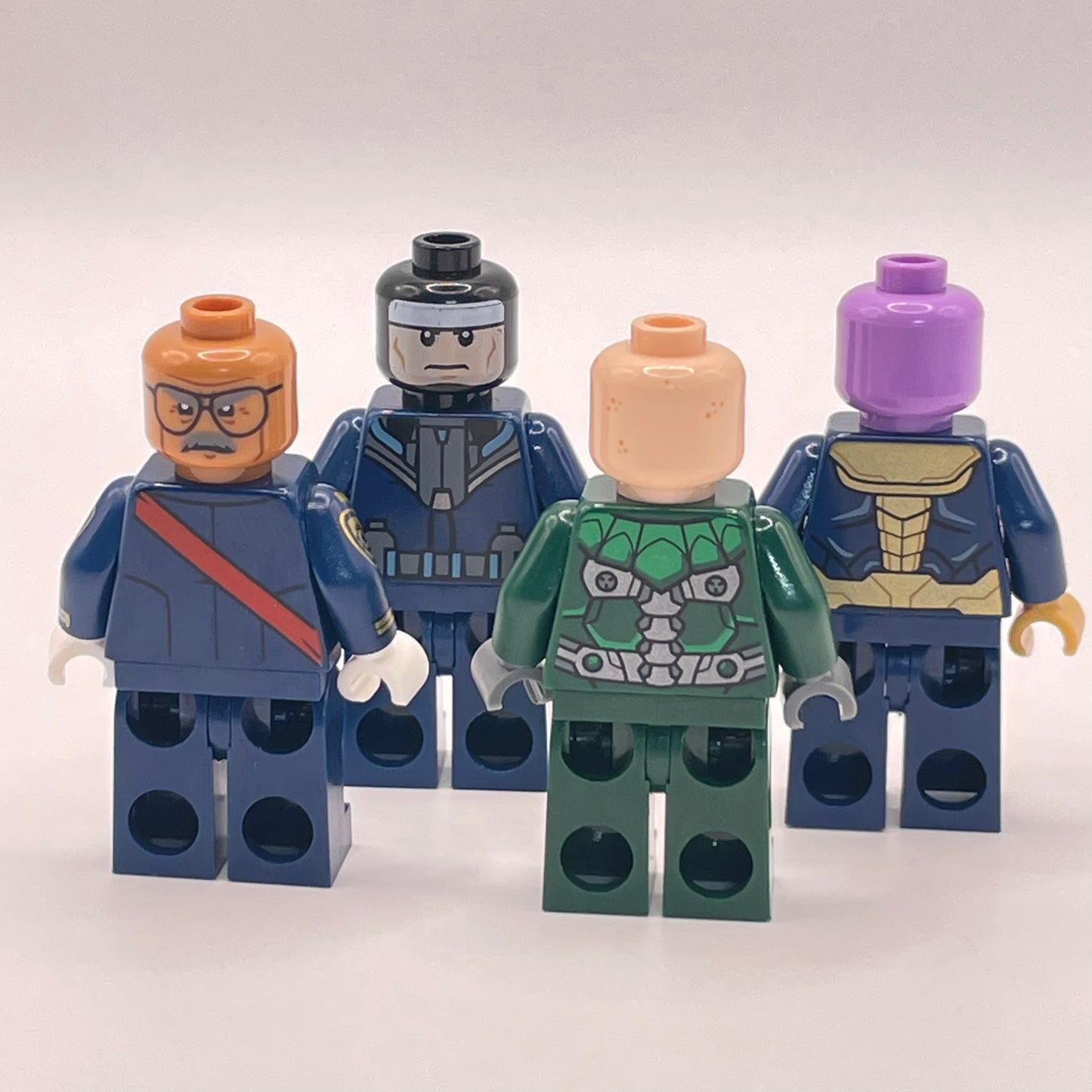 LEGO Play Pack, Super Heroes, Minifigure (4 Pack) Incomplete