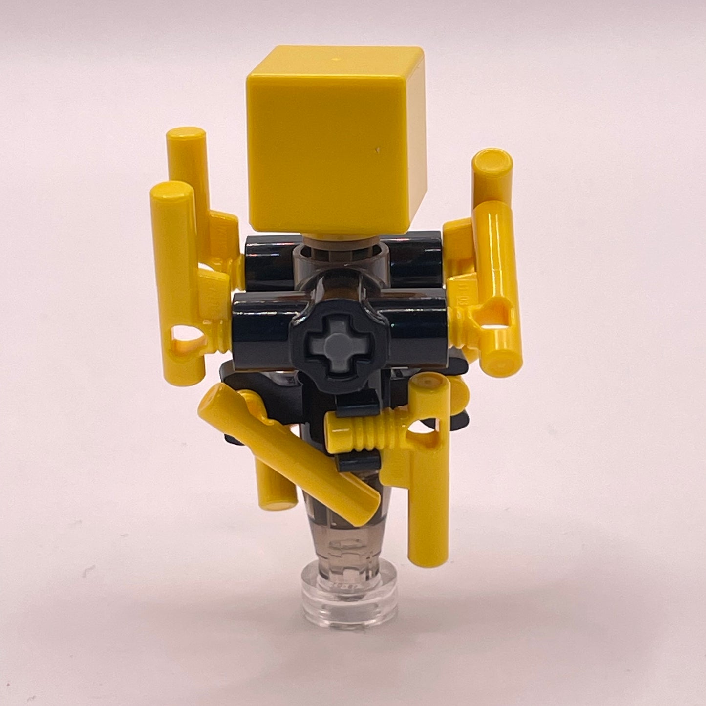 LEGO Blaze, Trans Brown with Cone Stand, Minecraft, Minifigure, (min071)