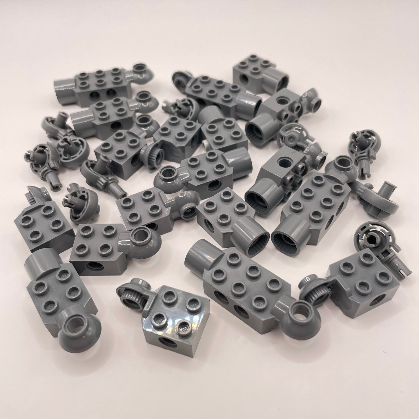 LEGO Bionicle, Joints, Dark Bluish Grey, Approx. 55g