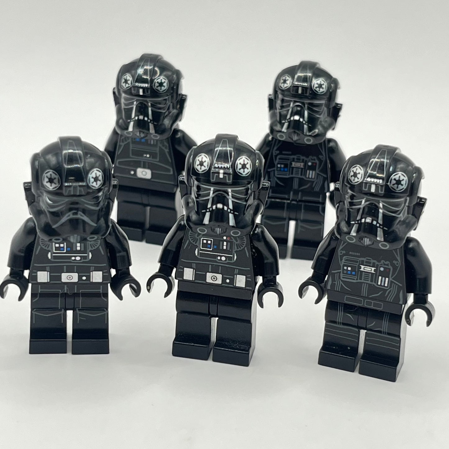 LEGO Imperials TIE Fighter / Bomber Pilot Bundle, Mix and Match, Star Wars, Minifigure (Pack of 5)