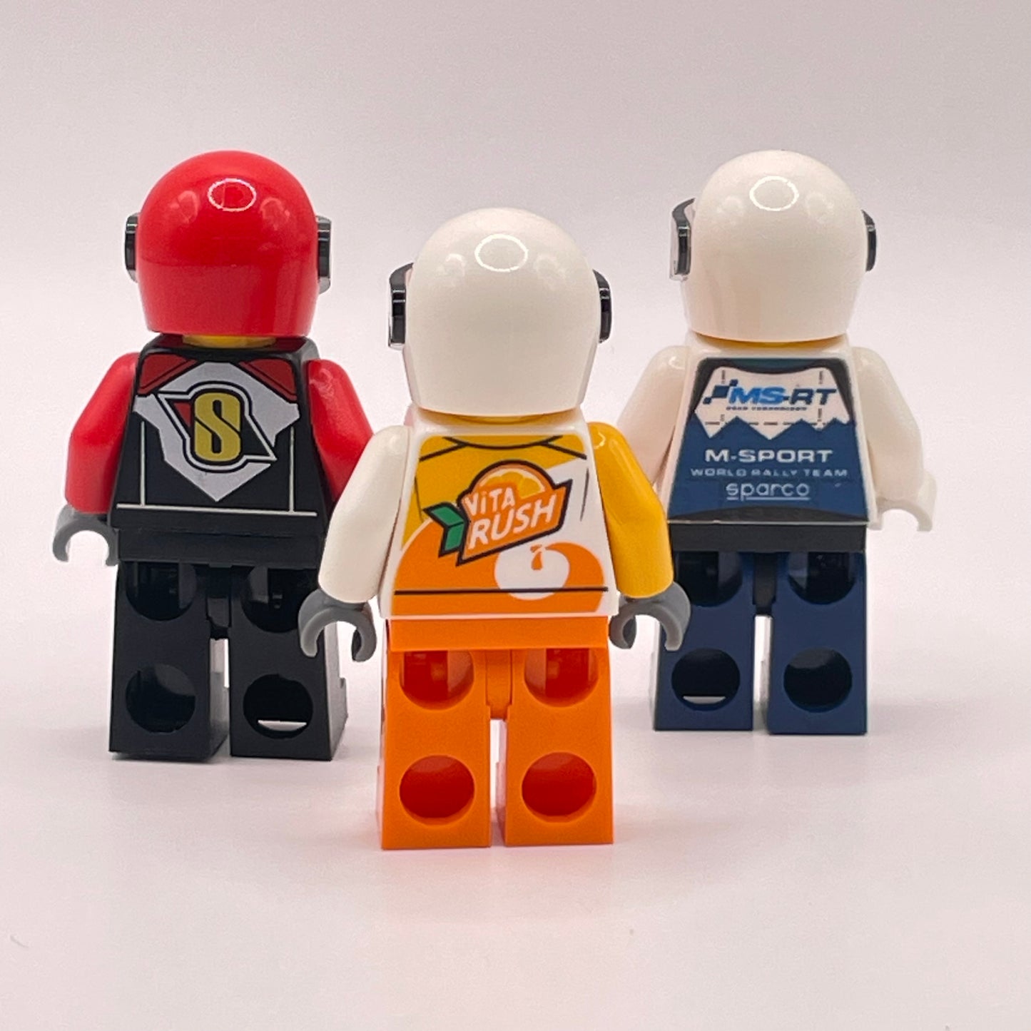 LEGO Race Car Drivers, City, Minifigures, Set of 3