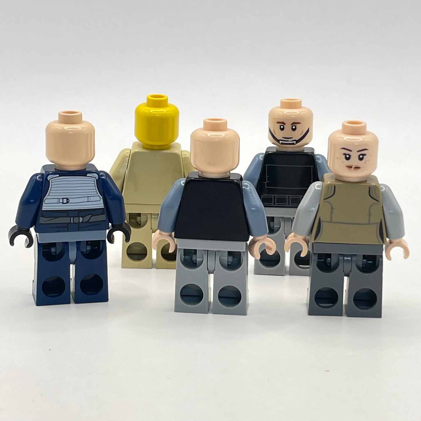 LEGO Mixed Rebels, Star Wars, Minifigure (Pack of 5) No Headgear