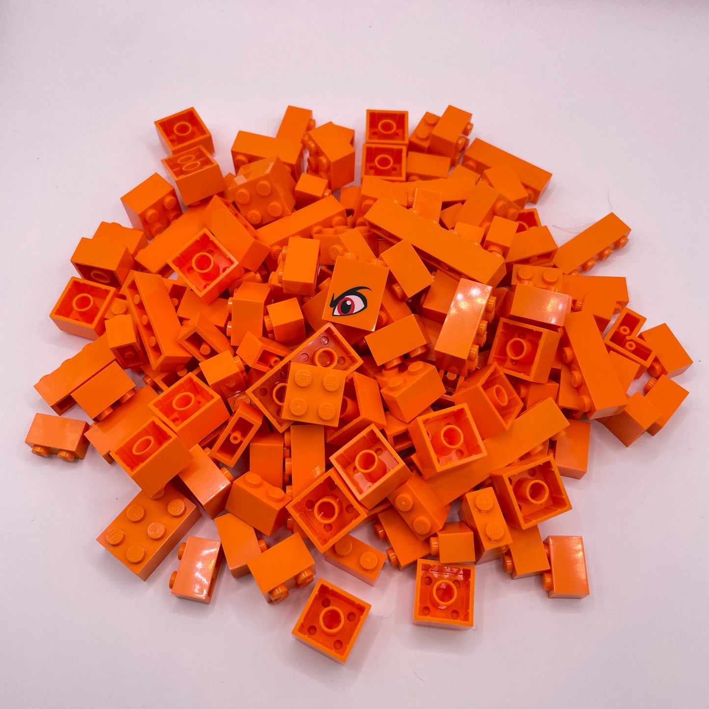 LEGO Orange, Bricks, Approx. 170g