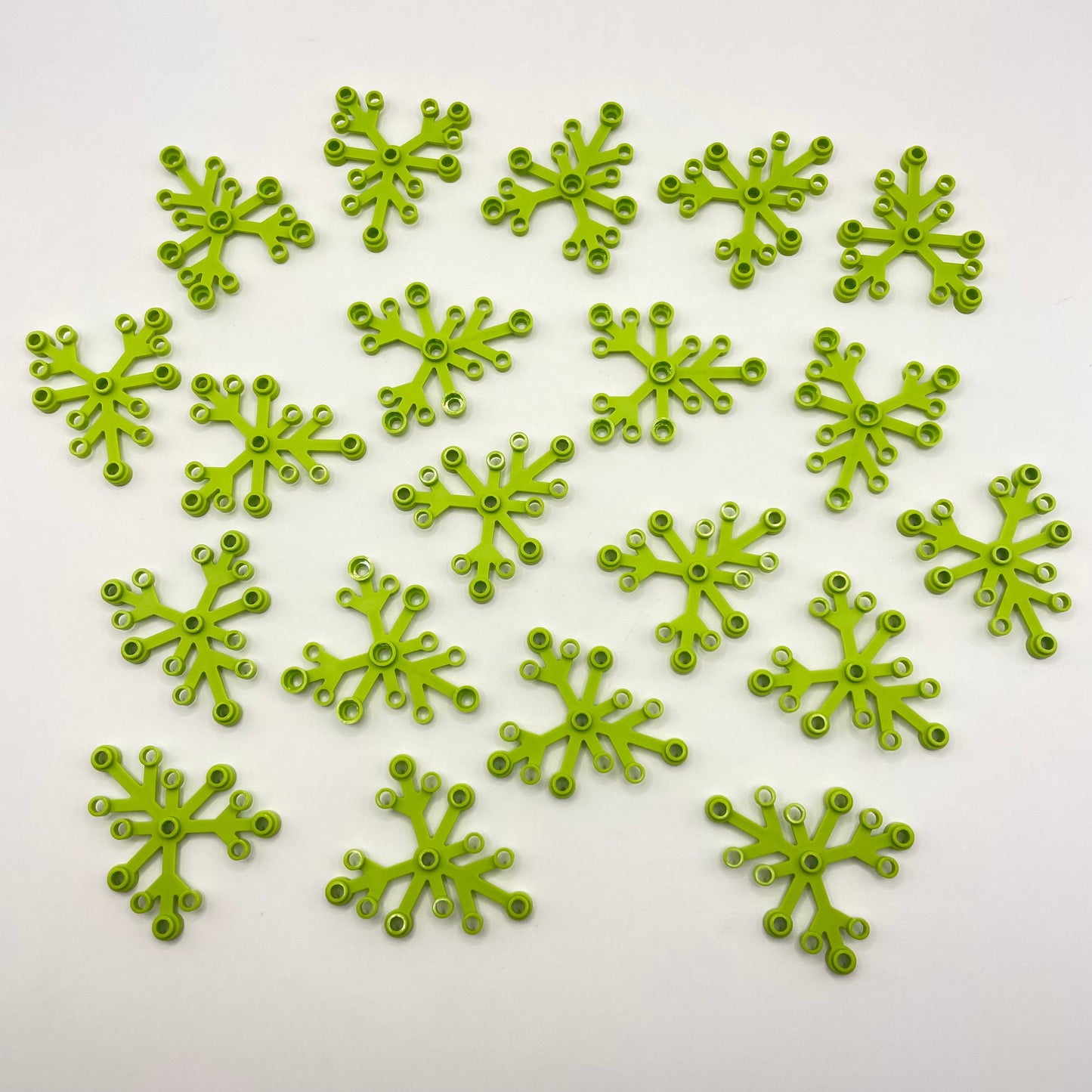 LEGO Plant Leaves 6x5, Lime Green, 20 Pieces (2417)