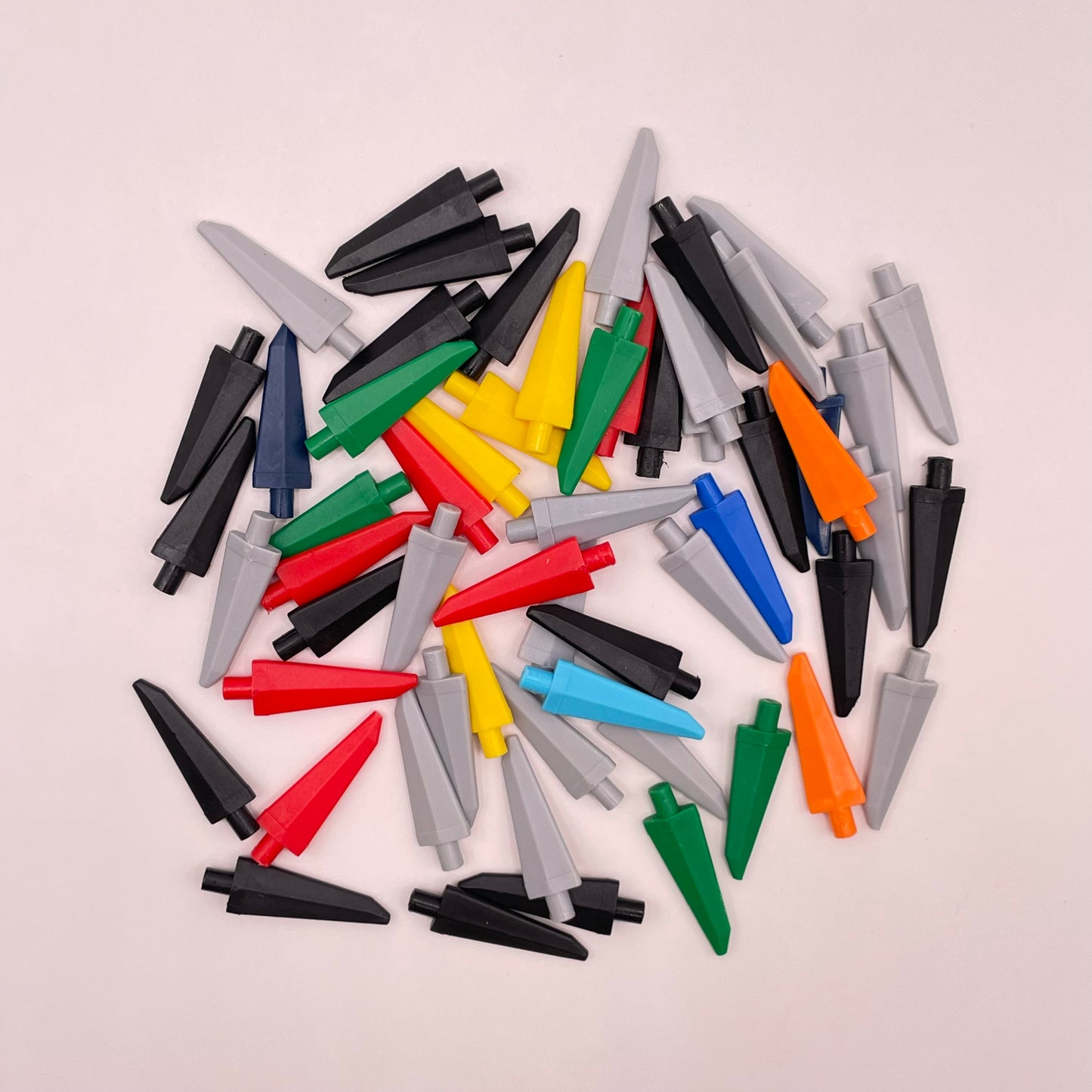 LEGO Spikes, Colourful, Tools and Weapons, Minifigure, 55 Pieces