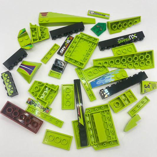 LEGO Prints and Stickers, Lime, Approx. 60g