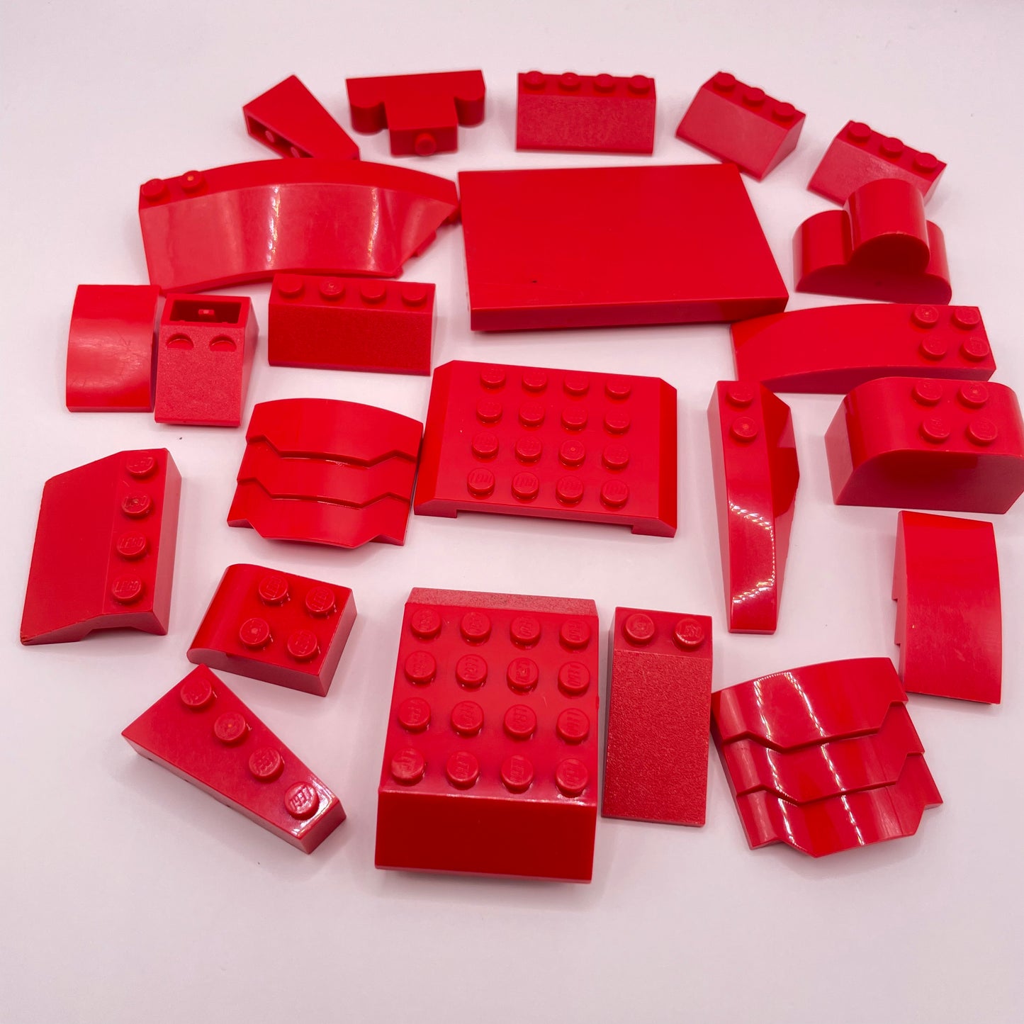 LEGO Medium, Red, Slopes, 60g