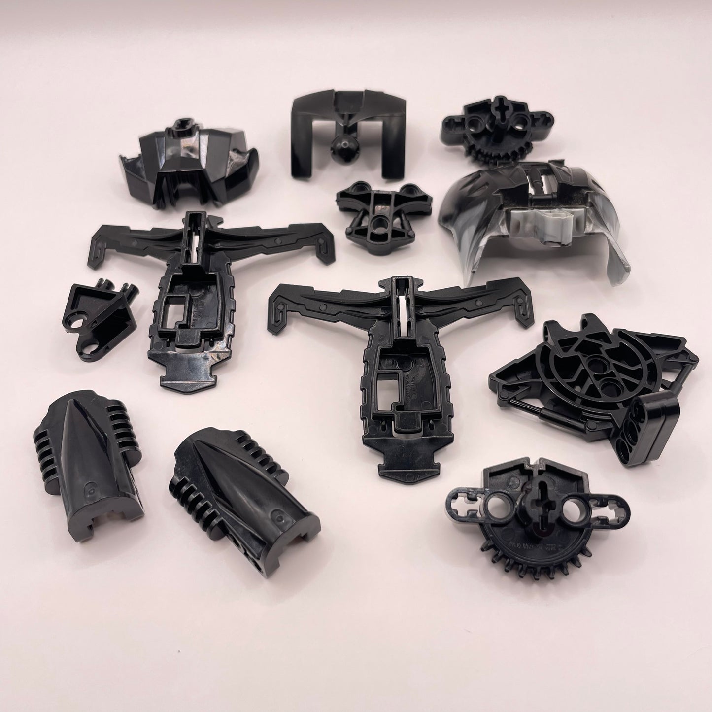LEGO Bionicle, Armor, Chest Connections, Black, 12 Pieces