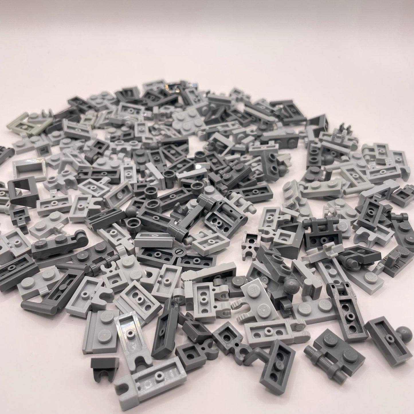 LEGO Mixed SNOT, Mixed Bluish Grey, Approx. 80g