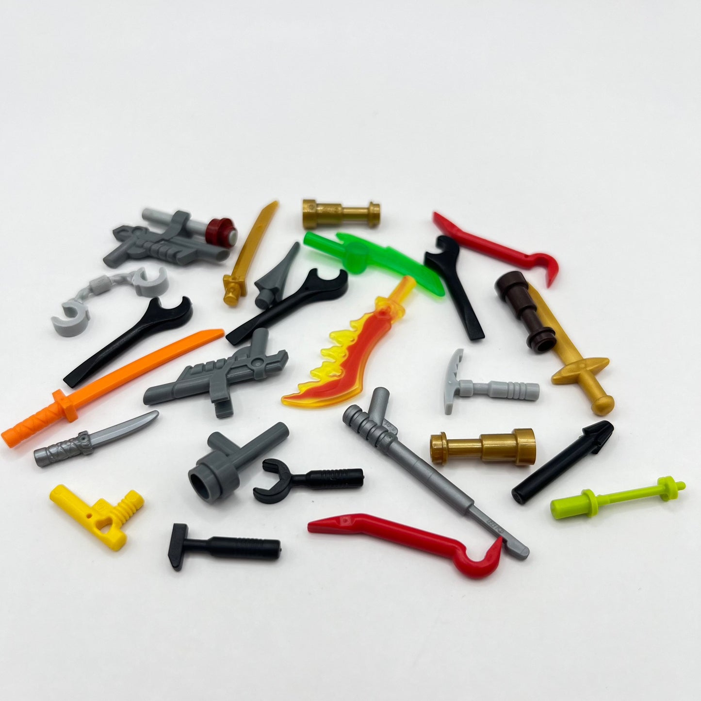 LEGO Mixed Tools and Minifigure Accessories, 23 Pieces