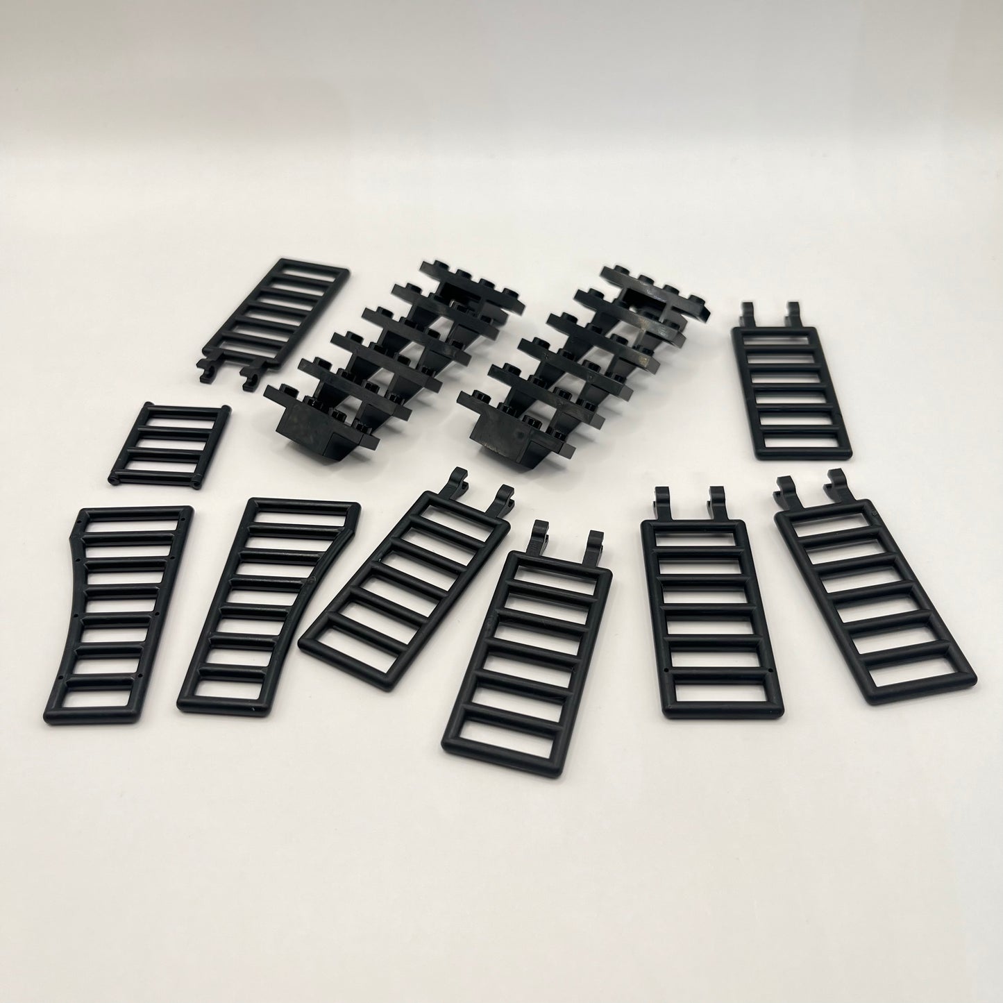 LEGO Mixed Stairs and Ladders, Black, 11 Pieces