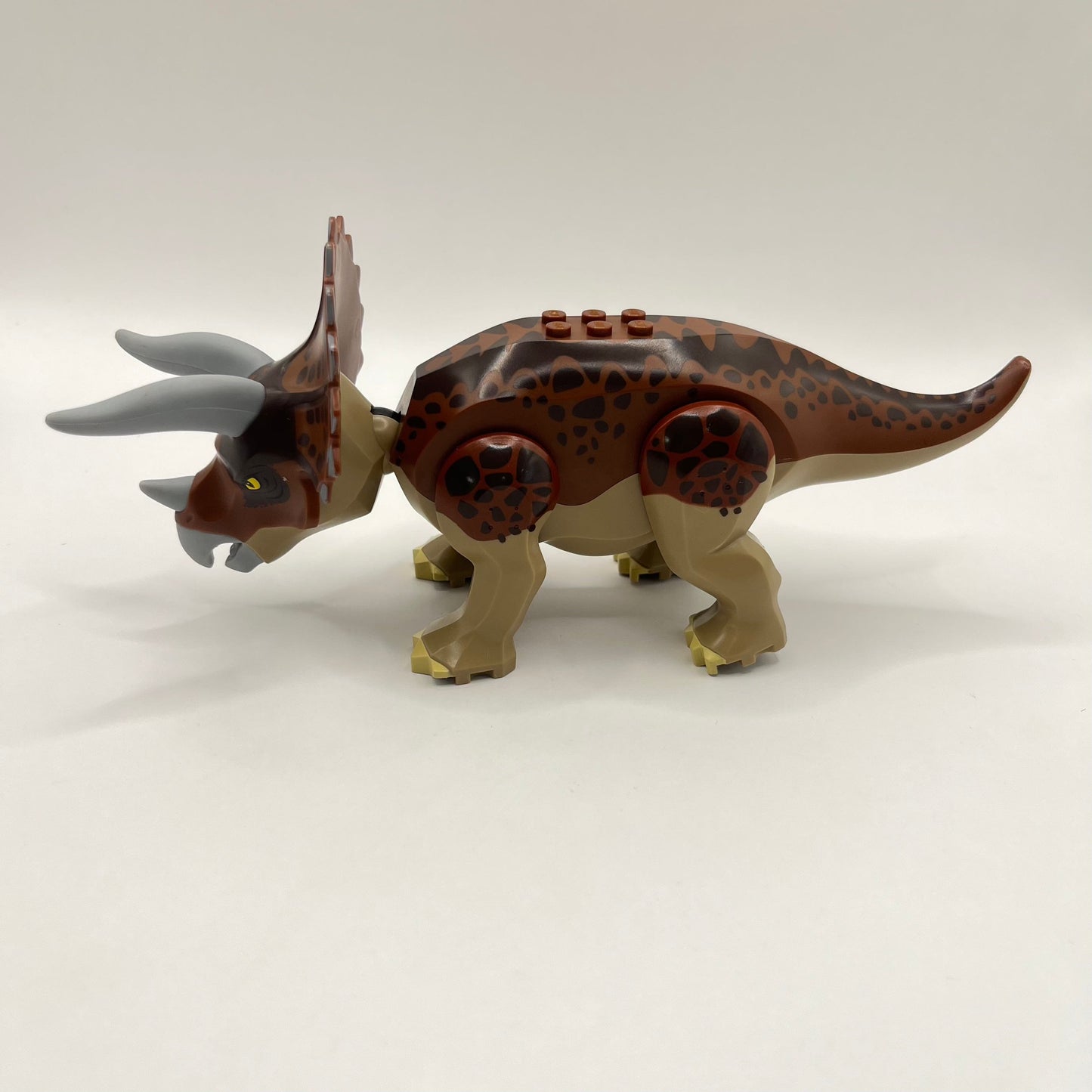 LEGO Triceratops, Reddish Brown, Dinosaur