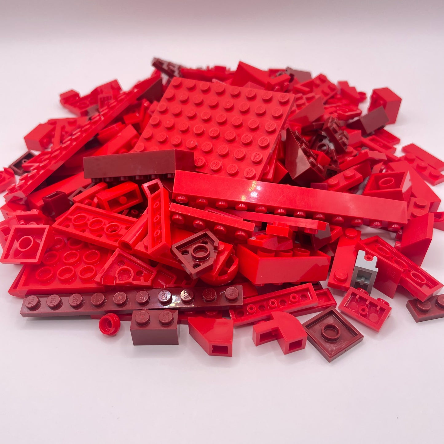 LEGO Mixed Bricks, Red, Approx. 210g