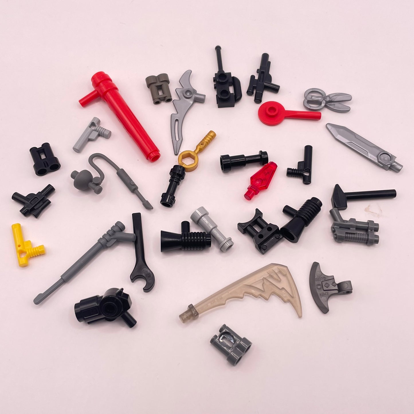 LEGO Tools and Weapons, Mixed Colours, 30 pieces