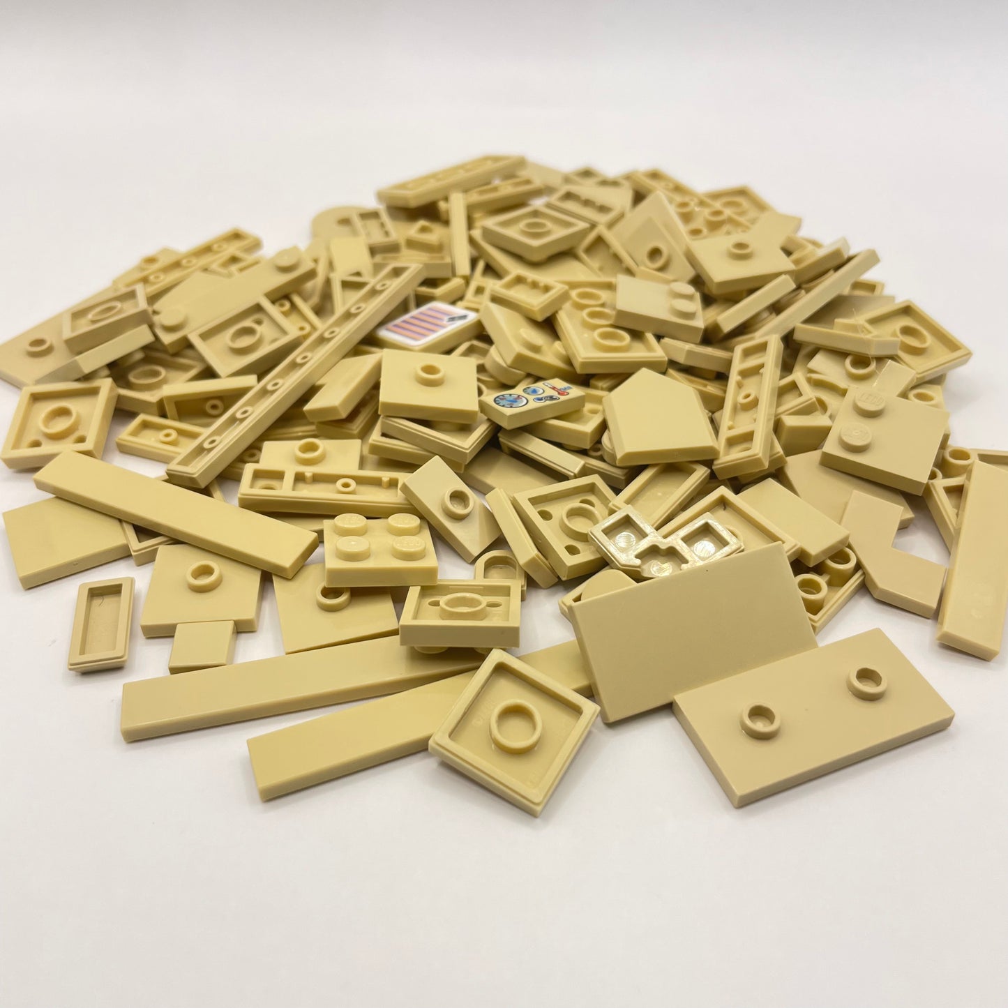 LEGO Tiles, Tan, Approx. 65g