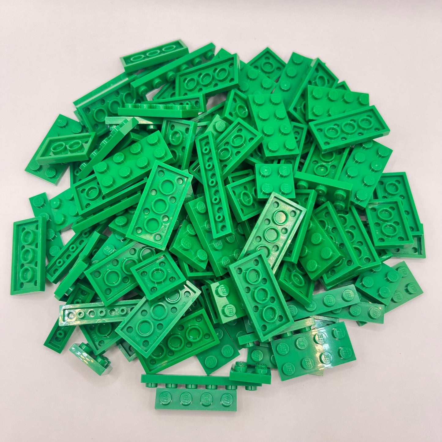 LEGO Green, Plates, Approx. 110g