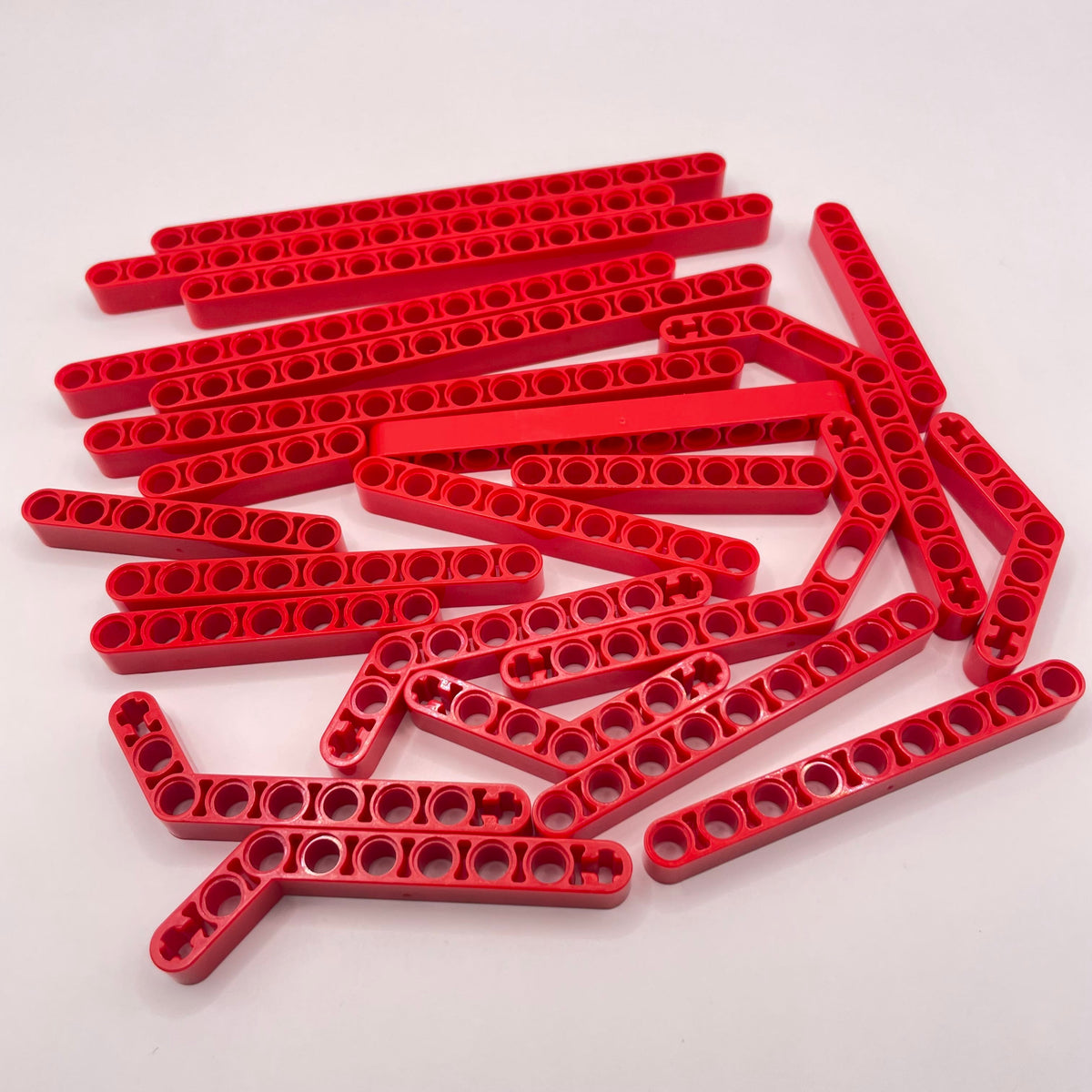LEGO Technic Liftarms, Red, Approx. 60g