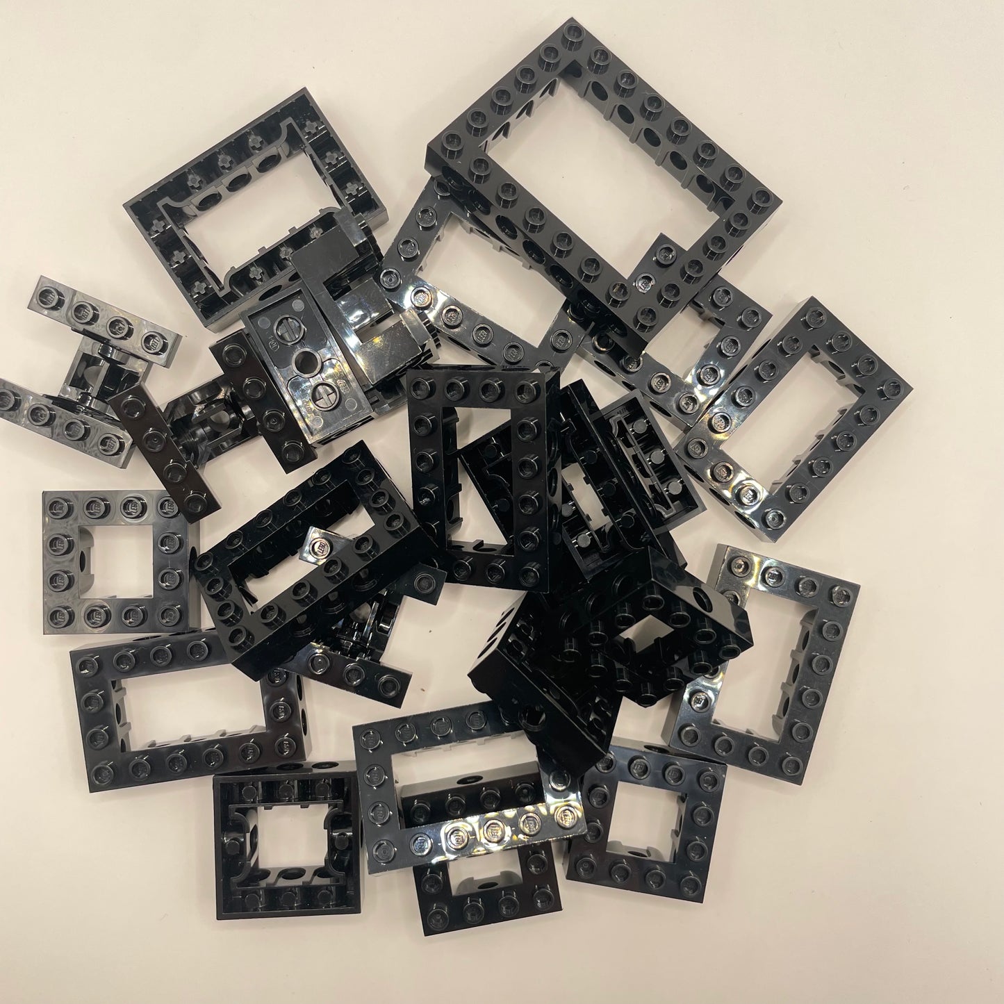 LEGO Technic Frames, Black, Approx. 100g