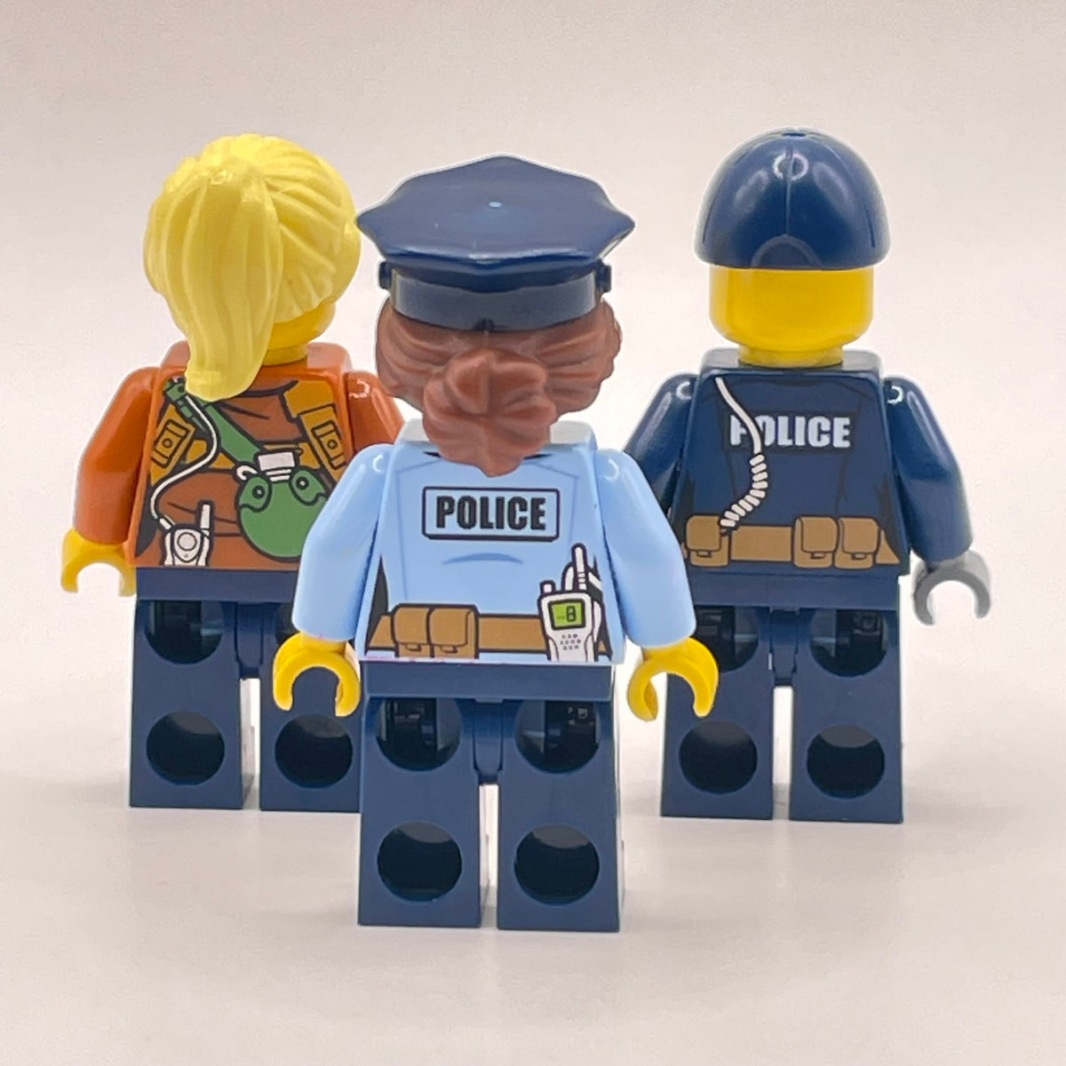 LEGO Lady Police, City, Minifigures, Set of 3