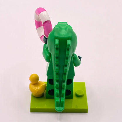 LEGO Crocodile Costume Fan, Collectible Series 28, Minifigure (col468)