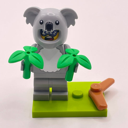 LEGO Koala Costume Fan, Collectible Series 28, Minifigure (col466)