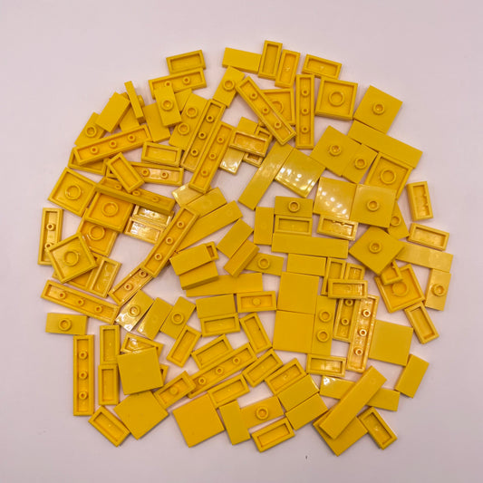 LEGO Tiles, Yellow, Approx. 40g