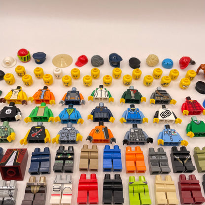 LEGO Build a Minifigure, Mix and Match City Figures, Set of 20