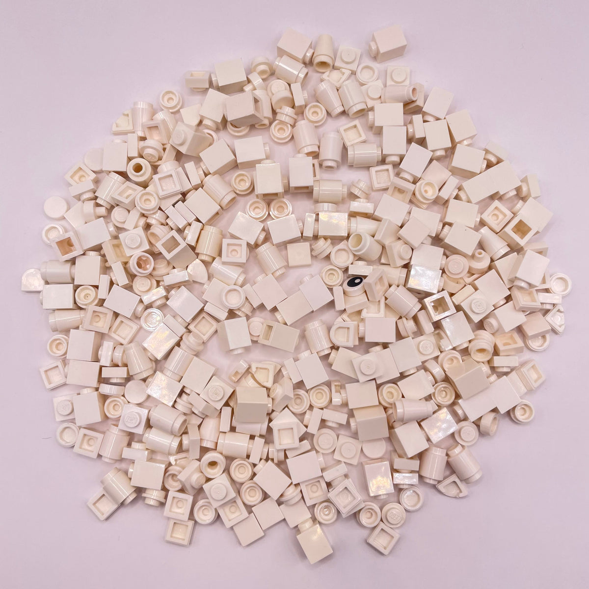 LEGO Greebling, White, Approx. 50g