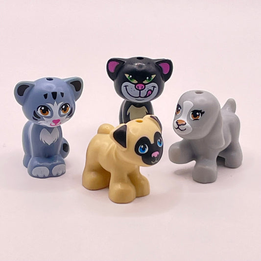 LEGO Cats and Dogs, Animals, 4 Pieces