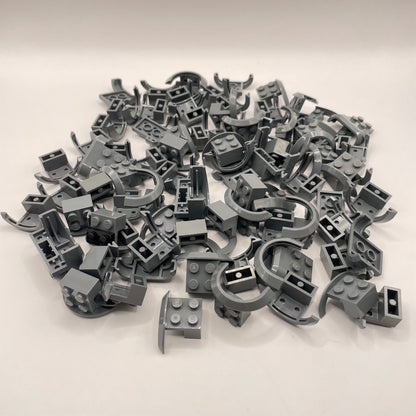 LEGO Wheel Arches, Dark Bluish Grey, Approx. 130g