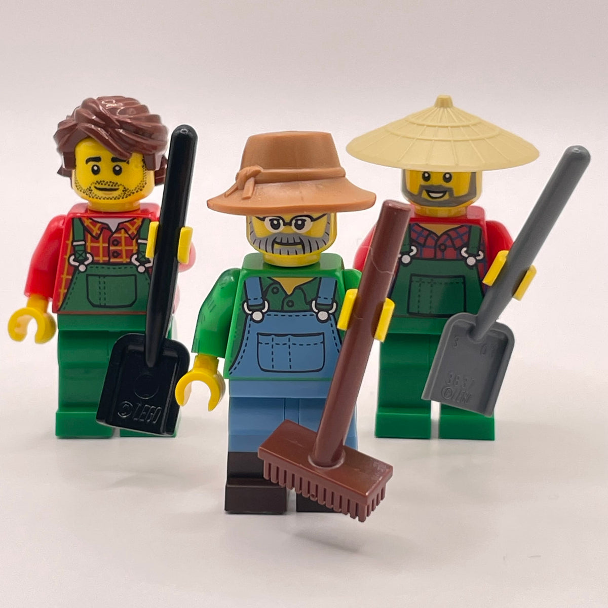 LEGO Farmers, City, Minifigures, Set of 3