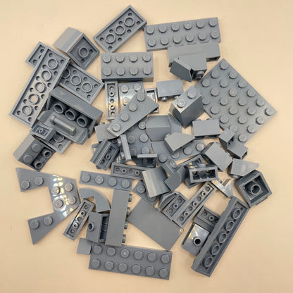 LEGO Sand Blue, Mixed Pieces, Approx. 50g