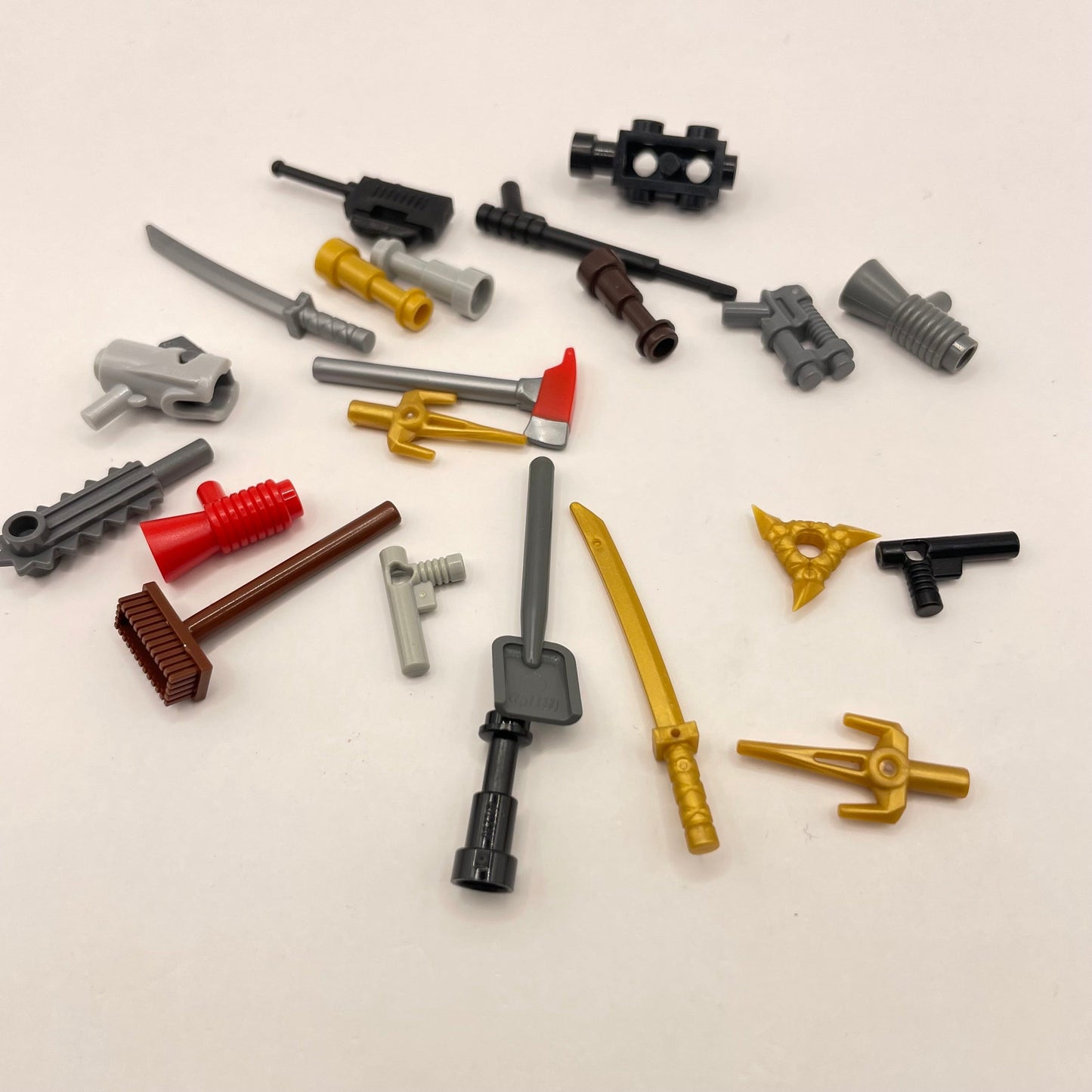 LEGO Tools/Weapons, Minifigure Accessories, 20 Pieces