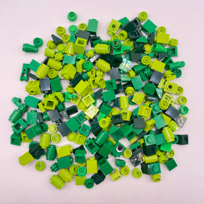 LEGO Mixed Green, Greebling, 250 Pieces
