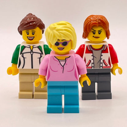 LEGO Ladies, City, Minifigures, Set of 3