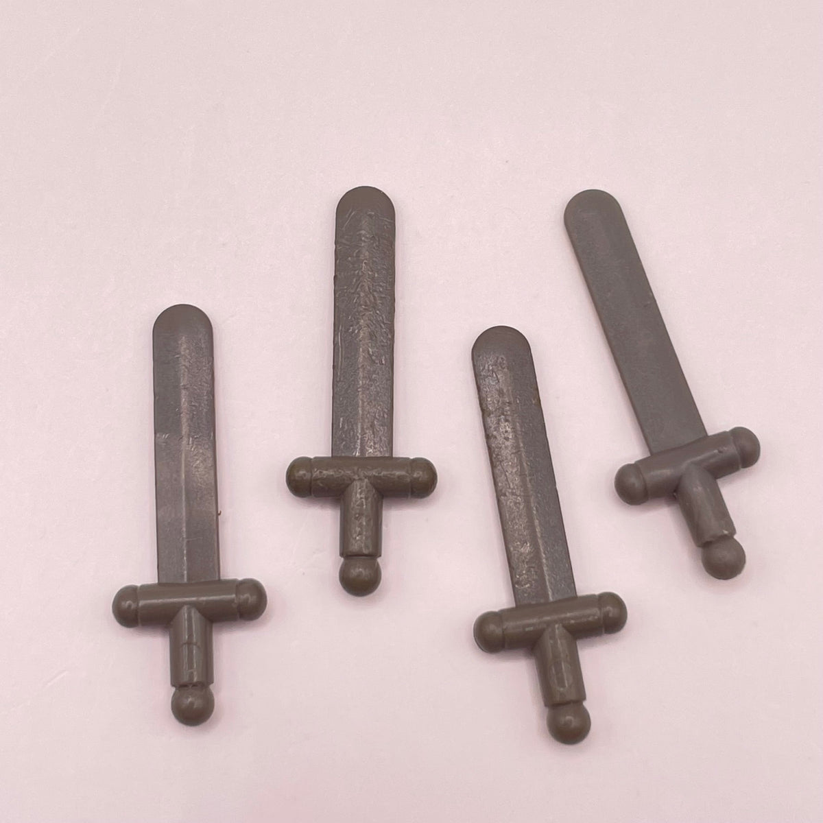 LEGO Sword, Castle, Minifigure, 4 Pieces, marked