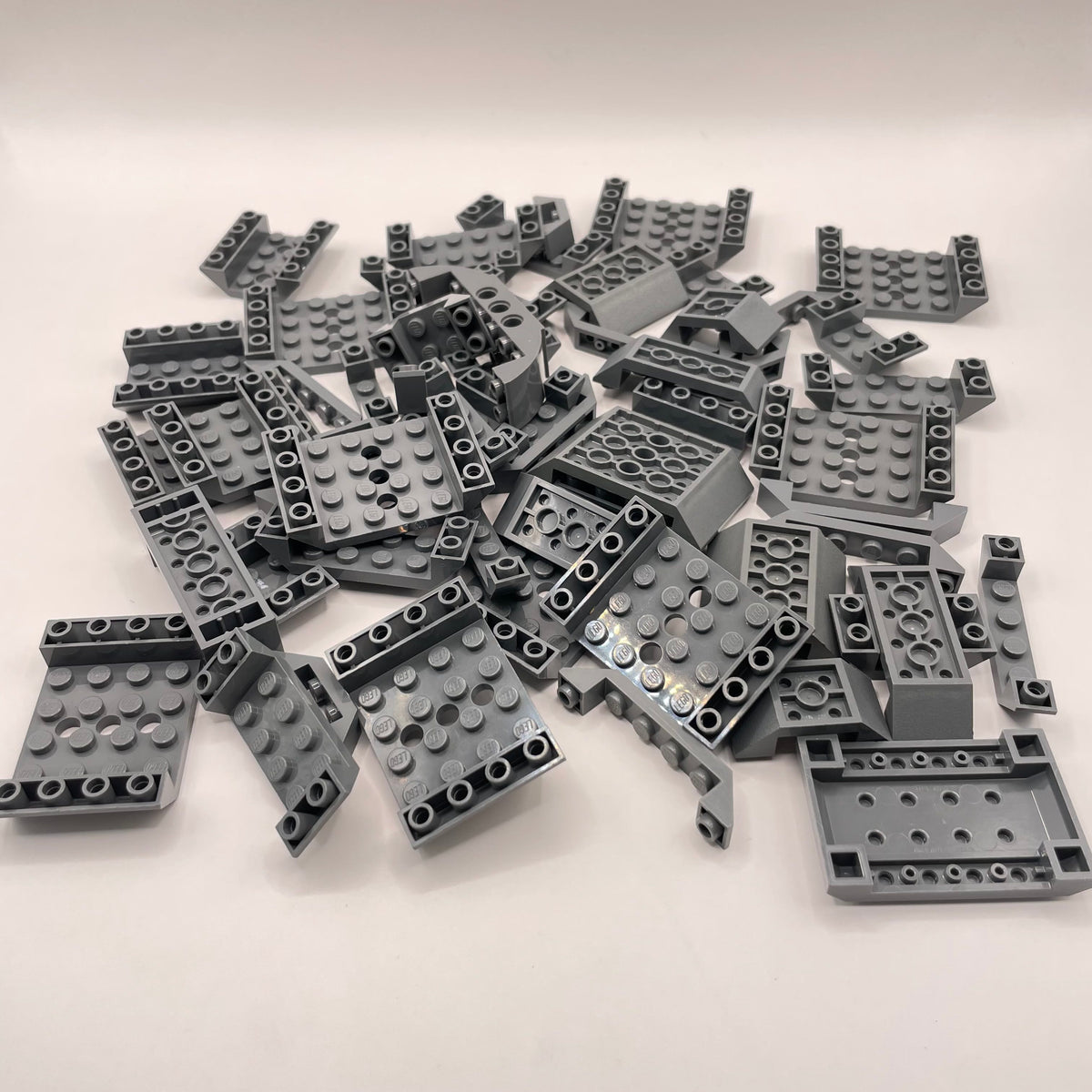 LEGO Undercarriage, Dark Bluish Grey, Approx. 140g