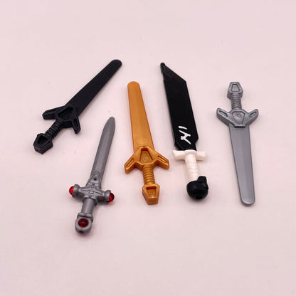 LEGO Fancy Swords, Castle, Minifigure, 5 Pieces