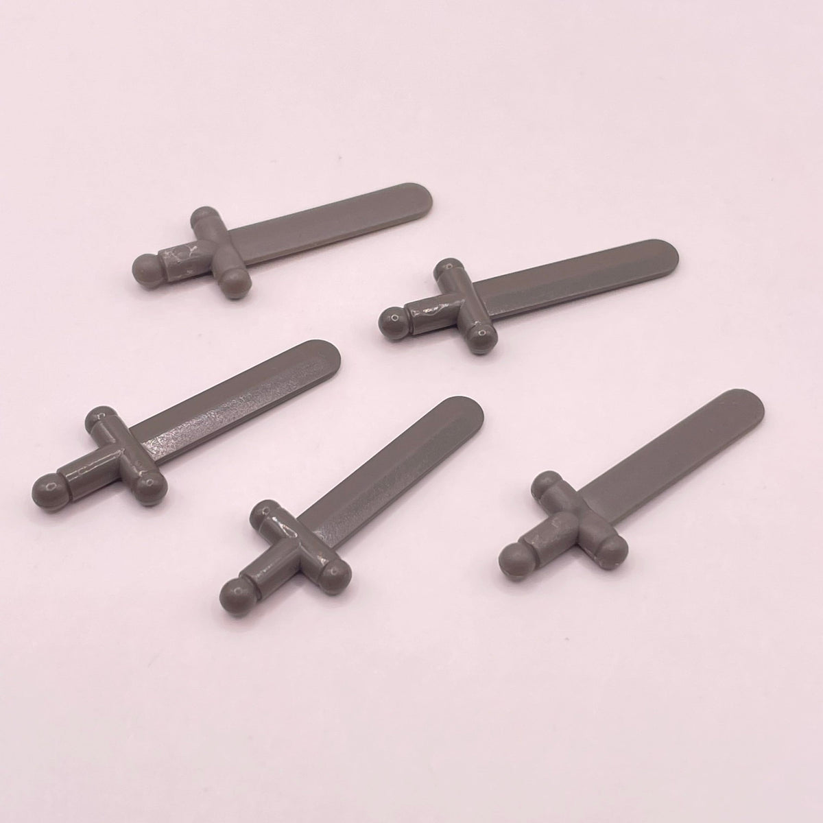 LEGO Old Grey, Sword, Castle, Minifigure, 5 Pieces