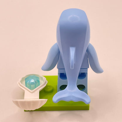 LEGO Dolphin Costume Fan, Collectible Series 28, Minifigure (col469)