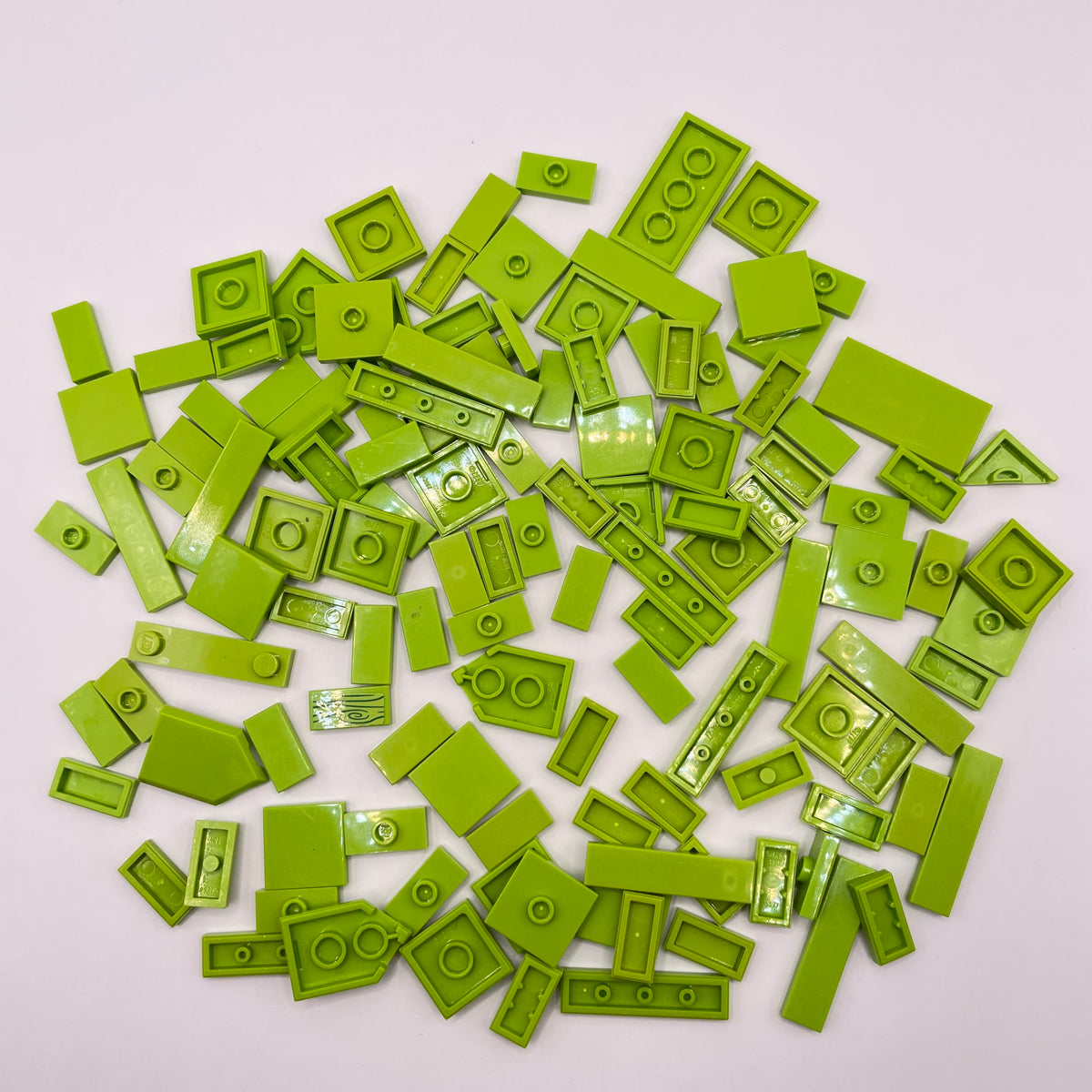LEGO Lime, Tiles, Approx. 45g