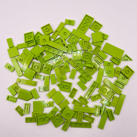 LEGO Lime, Tiles, Approx. 45g