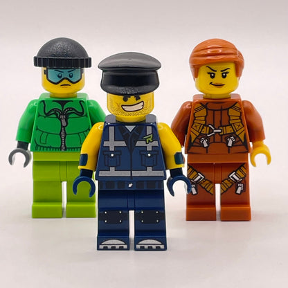 LEGO City Figures, Minifigures, Set of 3
