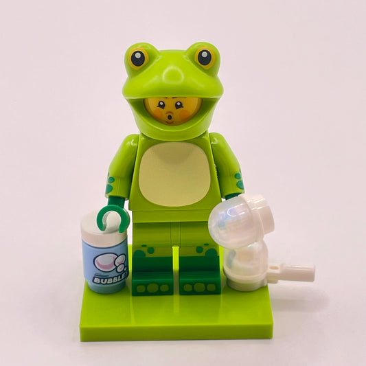 LEGO Frog Costume Fan, Collectible Series 28, Minifigure (col465)